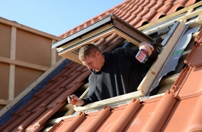 Pose de fenêtres de toit Velux au Cros